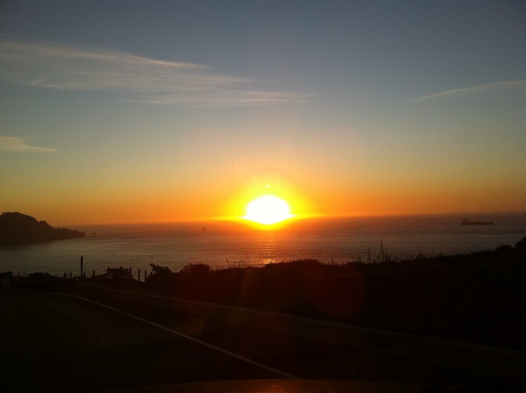 Sunset over Baker Beach