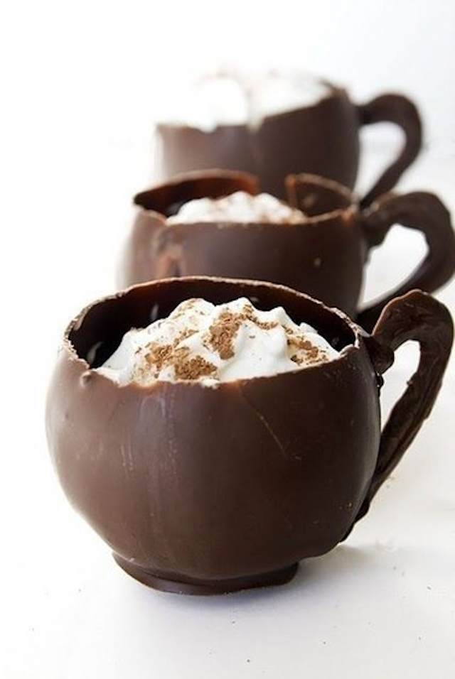 Tasty Treats: Hot Chocolate Mousse Cups
