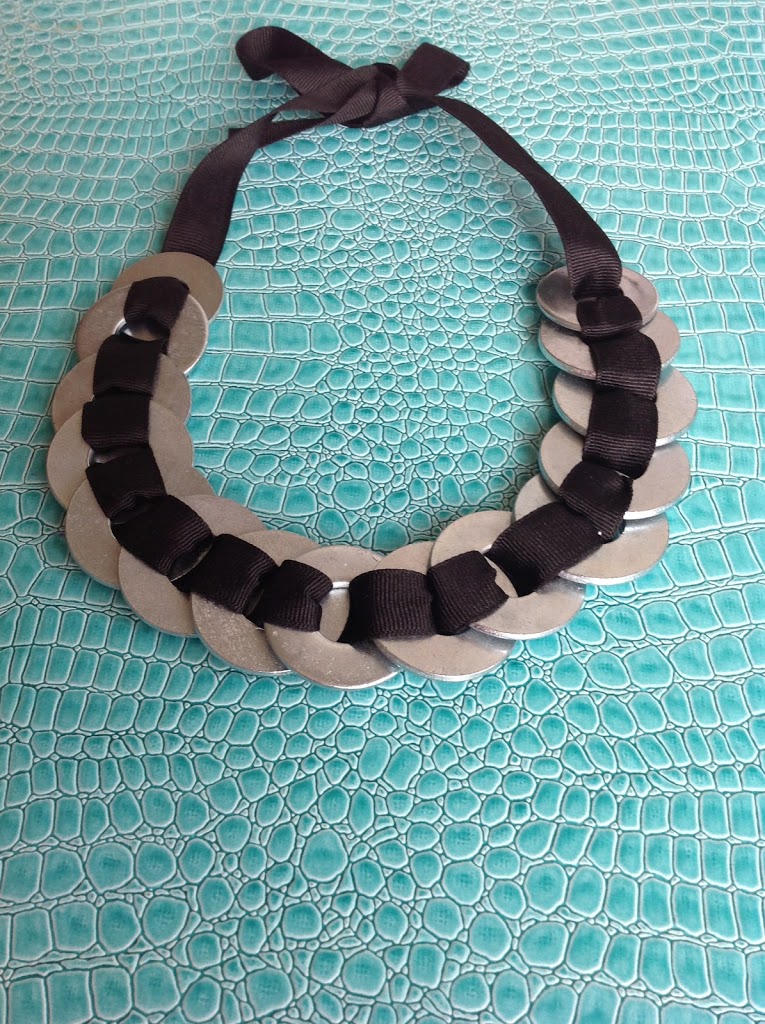 DIY – My Brika Washer & Ribbon Necklace