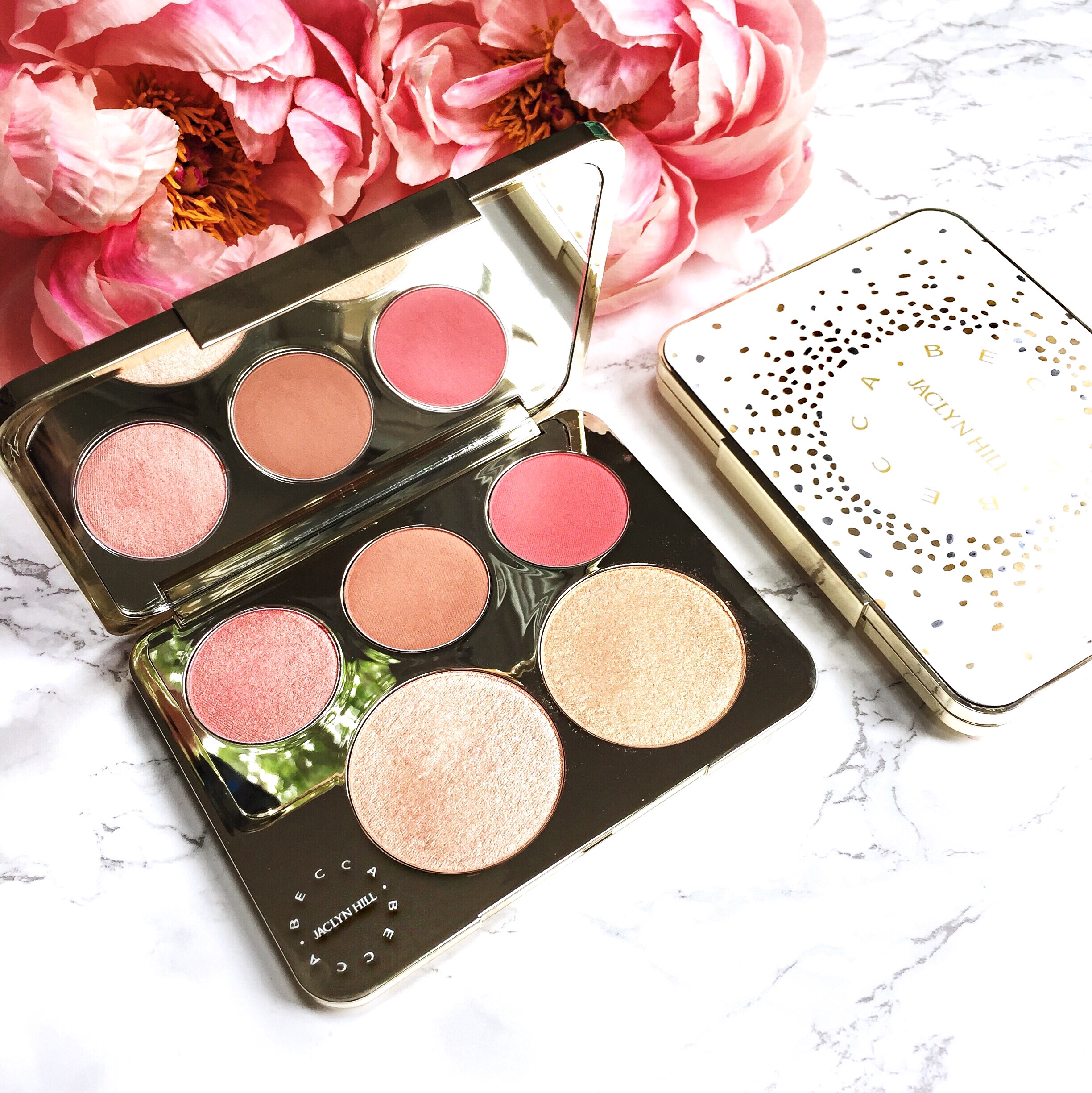 Becca Cosmetics x Jaclyn Hill – Champagne Collection Swatches